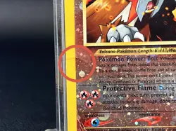 Entei Movie Promo 34 (HP/DMG) Pokemon Card English *Swirl!* - Image 4