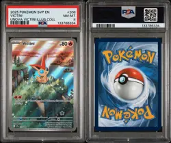 Victini 208 Sv: Scarlet & Violet Promo Cards Holo PSA 8 - Image 3