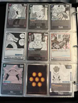 Bandai Dragon Ball Super SB01/SB02 card lot foils - Image 1