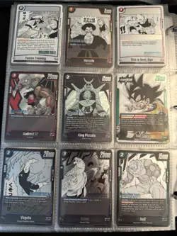Bandai Dragon Ball Super SB01/SB02 card lot foils - Image 3