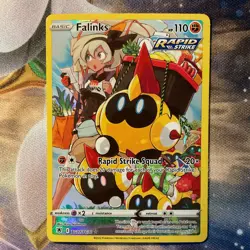 Pokemon Falinks Rapid Strike Ultra Rare Holo TG07/TG30 Astral Radiance 2022 - Image 1