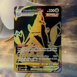 Pokemon Duraludon VMAX Single Strike Secret Rare Holo TG30 Silver Tempest - Image 1