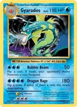 Gyarados (#34/108) - Holofoil XY - Evolutions LP Pokemon - Image 1