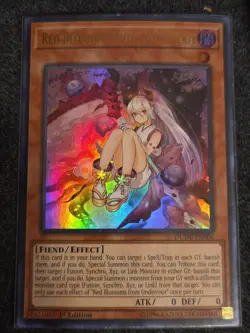 Red Blossoms from Underroot Ultra Rare Duel Devastator DUDE-EN006 VLP - Image 1