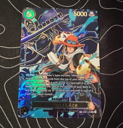 Portgas.D.Ace - EB02-028 (SP) One Piece TCG - Carrying On His Will OP13 SP RARE - Image 1
