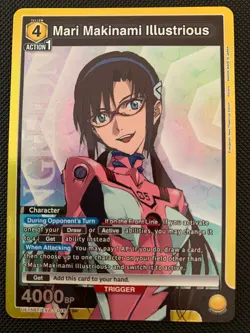 Mari Makinami Illustrious Foil - UE15BT/EVA-1-018 NM - Union Arena - Image 1