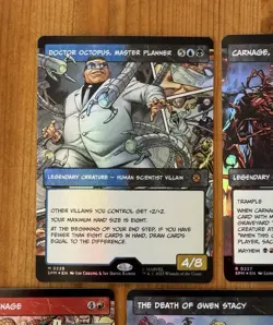 MTG Marvel’s Spider-Man NM Borderless Foil Rare/Mythic Card Lot, Comic, Extended - Image 3