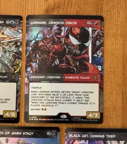 MTG Marvel’s Spider-Man NM Borderless Foil Rare/Mythic Card Lot, Comic, Extended - Image 4