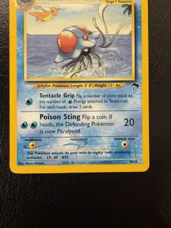 Tentacruel 10/18 - Southern Islands Set - Pokemon Card - MP - Image 2
