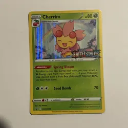 Cherrim SWSH088 Battle Styles Holo Black Star Promo Pokemon TCG Card - Image 1