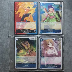 ONE PIECE ENG TCG: RED BLUE ACE CORE DECK 61 CARD NEAR MINT - Image 3