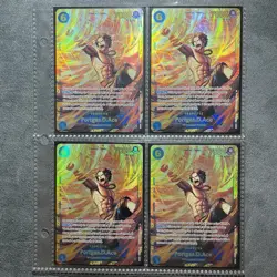 ONE PIECE ENG TCG: RED BLUE ACE CORE DECK 61 CARD NEAR MINT - Image 5