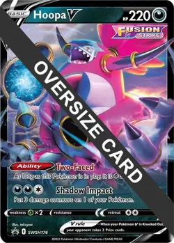 Hoopa V - SWSH176 - Oversized Jumbo Card - Pokemon - Image 1