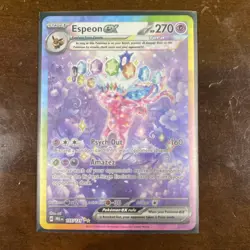Pokemon Espeon EX Prismatic Full Art Evolutions Card 155/131 - Image 1