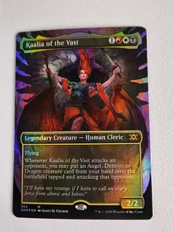 Kaalia of the Vast Foil Borderless Double Masters MTG Card NM-Mint Condition - Image 1
