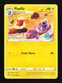 Flaaffy 056/189 LP Darkness Ablaze English Pokemon Card TCG - Image 1