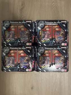 (Lot Of 4) One Piece Card Game Illustration Box Vol. 6 - BRAND NEW SEALED - Image 1