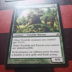 Mtg Timber Protector and Treefolk Harbinger LP Lorwyn Treefolk Magic Cards - Image 3