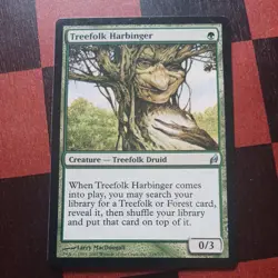 Mtg Timber Protector and Treefolk Harbinger LP Lorwyn Treefolk Magic Cards - Image 5