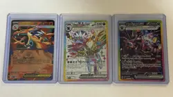 Pokemon TCG Mega Charizard Y EX Hydreigon EX SVP Holo 3 Card Lot - Image 1
