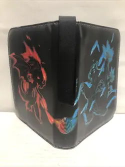 4 Pocket 480 Card Binder Pokemon TCG Card with 60 Sleeves & 19 Pokemon Cards - Image 1