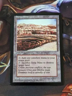 MTG Sticker CEDH Strip Mine x4 - Image 1