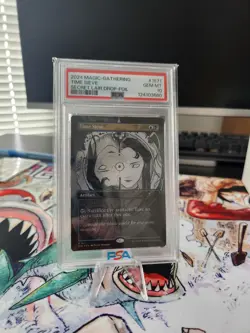 2024 MTG Time Sieve Secret Lair Drop Foil PSA 10 Peach Momoko Art #1671 - Image 1