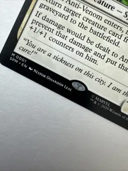 MTG Anti-Venom Horrifying Healer Non Foil Mythic Rare Marvel Spider-Man SPM NM - Image 3