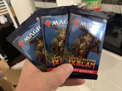 3 x DRAFT Booster Pack ~ The Lost Caverns of Ixalan ~ Magic MTG Sealed - Image 1
