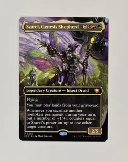 Szarel, Genesis Shepherd Borderless Non-Foil EOC-0004 Mythic MTG - Image 1
