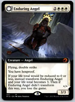 Enduring Angel (Extended Art) M Innistrad: Midnight Hunt 327 NM - Image 1