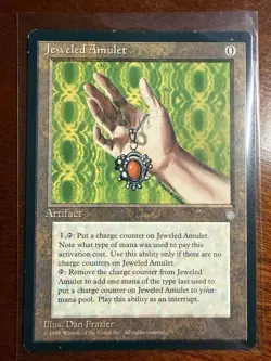 Jeweled Amulet – Magic: The Gathering MTG - Ice Age - MP - Image 1