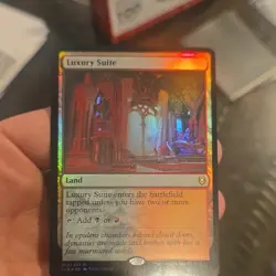 Luxury Suite Commander Legends Baldur's Gate Foil Land Wizards English - Image 1