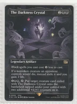 MTG The Darkness Crystal #335 Final Fantasy Borderless Rare NM - Image 1