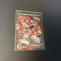 Pokemon 2015 Team Aqua’s Kyogre EX 6 & Team Magma’s Groudon EX 15 Double Crisis - Image 2