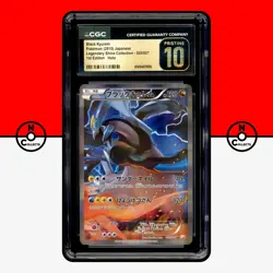 Pokemon CGC 10 PRISTINE Black Kyurem 020/027 Legendary Shine CP2 PSA Japanese - Image 1