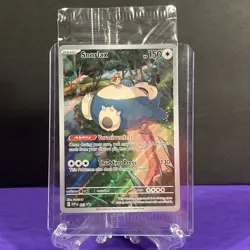 Pokemon Snorlax 051 Black Star Promo 151 Pokemon SEALED NM Scarlet & Violet - Image 1