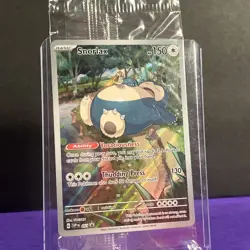 Pokemon Snorlax 051 Black Star Promo 151 Pokemon SEALED NM Scarlet & Violet - Image 2