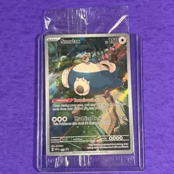 Pokemon Snorlax 051 Black Star Promo 151 Pokemon SEALED NM Scarlet & Violet - Image 5