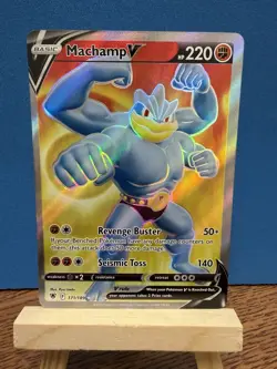 Pokemon TCG Machamp V Ultra Rare 171/189 Astral Radiance Full Art - Image 1