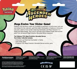 Pokemon TCG Ascended Heroes Tech Sticker Collection CHARMANDER 3-Pack✅ - Image 2