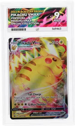 Pokemon TCG Pikachu VMAX SWSH286 Crown Zenith ACE 9 - Image 1