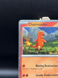 Charmander 004/165 Sv: Scarlet & Violet 151 Cosmos Holo Pokemon NM - Image 4