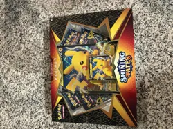 Pokemon TCG Shining Fates Pikachu V Collection Exclusive Booster Box English - Image 1