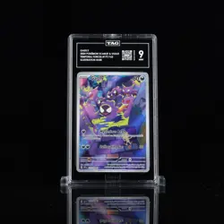 Pokemon TCG Temporal Forces Gastly 177/162 TAG 9 - Image 1