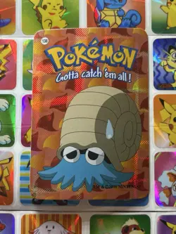 Pokemon 151 Vintage Pocket Monsters Vending HOLO Prism Sticker 2000 Nintendo - Image 4