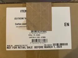 2024 Pokemon TCG Stacking Tins Q1 English 6 Tin Factory Sealed Case - Image 5