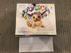 Pokemon Center Scarlet Violet Prismatic Evolutions Elite Trainer Box ETB IN HAND - Image 2