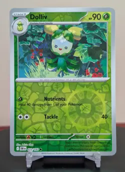 Pokemon Dolliv #022/182 Destined Rivals English Reverse Holo - Image 1
