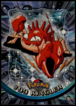 Pokemon TCG Kingler Kingler #99 Pokemon 2000 Topps TV - Image 1